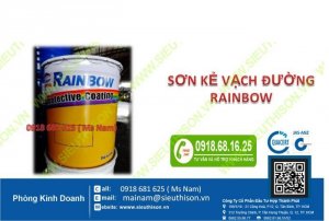 Đại lý cung cấp sơn kẻ vạch đường rainbow giá rẻ chiết khấu cao nhất cho công trình trên toàn quốc