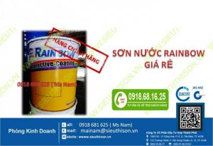 Tổng đại lý phân phối sơn nước Rainbow Đài Loan giá rẻ nhất toàn quốc