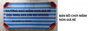 Giường lưới mầm non