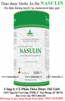 Thảo dược Methi Nasulin ổn định đường huyết