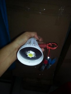 Bóng led tròn siêu sáng 12v-12w
