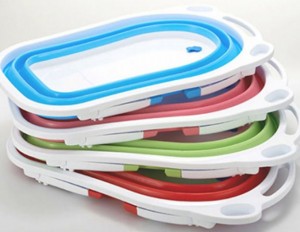 Thau tắm gấp gọn cho bé dưới 3 tuổi cao cấp