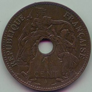 1 Cent 1896-1939 ( Bắch Phân Chi Nhất)