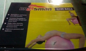 Gym ball da trơn mới