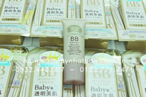 Kem nền baby pink bb mineral cream 20g nhật bản