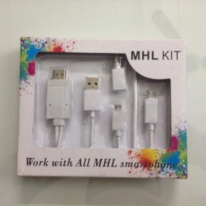 Cable MHL microUSB ra HDMI cho các dòng máy Android