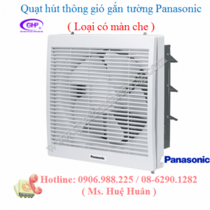 Quạt hút âm tường Panasonic có màn che FV-25AL9