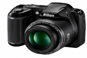 Nikon Coolpix L340 Digital Camera, Black