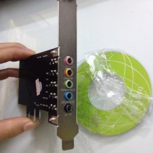 Card PCI Express to Sound 5.1