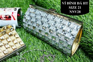Ví đính đá 2 mặt
