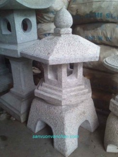 Đèn đá trang trí sân vườn | Chất liệu: đá trang trí
