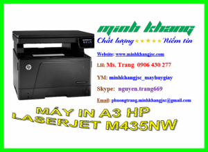 Máy in đa năng A3 HP LaserJet pro M435NW, bán máy in HP M435NW giá rẻ nhất