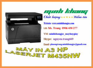 Máy in đa năng A3 HP LaserJet pro M435NW, bán máy in HP M435NW giá rẻ nhất