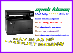 Máy in đa năng A3 HP LaserJet pro M435NW, bán máy in HP M435NW giá rẻ nhất