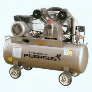 Máy nén khí dây đai, pegasus 3hp, TM- V-0.25/12.5-3HP-100L