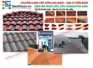 Sơn mái ngói gốc dầu Seamaster 6300-ROOFING PAINT, giá cực tốt.