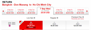 Hãng Air Asia khuyến mãi lớn khi đi Bangkok thái lan vào tháng 9