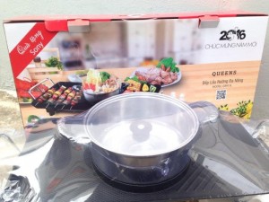 Bếp lẩu nướng đa năng BBQ Queens Sony