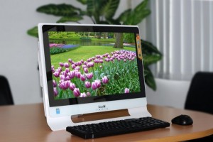 ALL IN ONE - GOODM! GAE8118Z, Thiết kế nhỏ gọn, tiết kiệm không gian, khung máy tĩnh điện vững chắc.