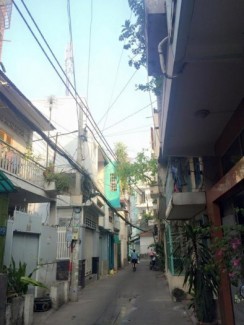 Bán nhà hẻm xe hơi đường Hưng Hóa, Phường 6, Tân Bình. Diện tích 3.2x11.5 (nở hậu 3.5)