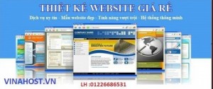 Nhận thiết kế Website-