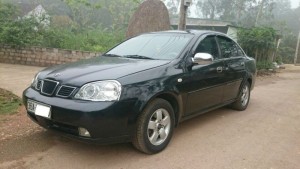 Xe Lacetti 2005 màu đen