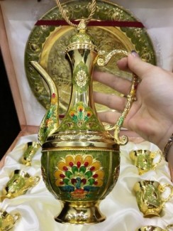 Bộ ly rượu Nga Hoàng