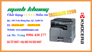 Máy Kyocera TaskAlfa 2200, bán máy photocopy Kyocera 2200, siêu bền, chính hãng
