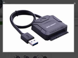 Dây USB 3.0 to SATA Converter 12V - 2A chính hãng UGreen 20231