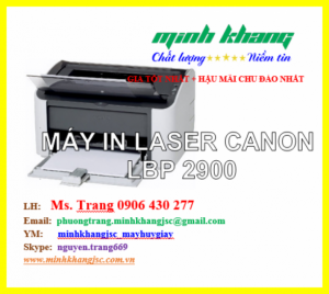 Máy in Canon Laser LBP 2900 In, Máy in Canon Laser Printer LBP 2900, Máy in laser