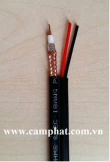cáp camera thang máy RG58(100% đồng) với giá 890.000đ/100M/cuộn