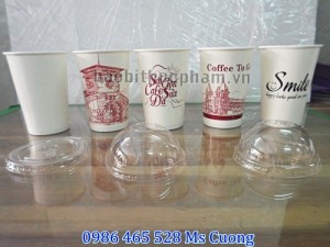 Ly giấy ép nhũ , ly giấy cao cấp, ly giấy dùng một lần
