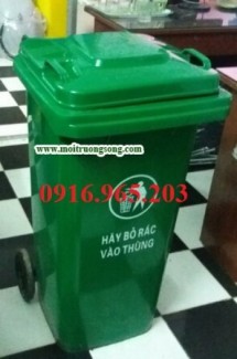 Cung cấp thùng rác 120 lít, thùng rác 240 lít dùng đựng rác tại các khu công nghiệp khu dân cư