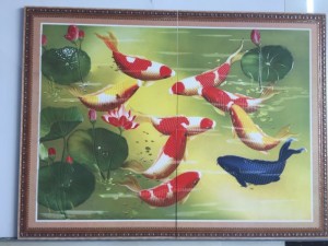 Gạch ốp trang trí nghệ thuật khổ 30x45