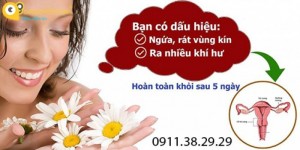 Trị dứt điểm bệnh phụ khoa sau 1 lần trị liệu