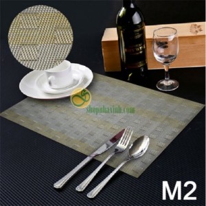 Tấm Lót Bàn Ăn Romantic Set 6 Miếng NX206