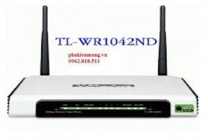 WIFI TPlink – WR1042ND. Bộ phát 300Mb. giá rẻ nhất thị trường