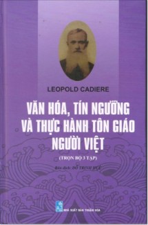 Văn hóaTín ngưỡng và thực hành tôn giáo người Việt