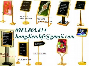 Bảng menu, bảng thực đơn, bảng chỉ dẫn, biển welcome, biển chào mừng,