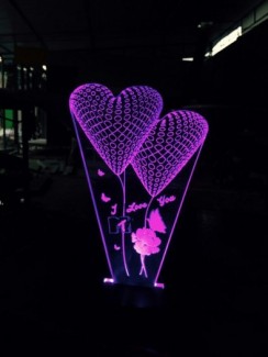 Đèn ngủ 3D