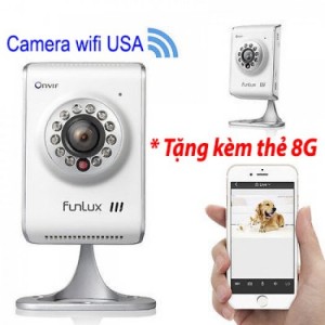 CAMERA IP FUNLUX chống trộm - hàng nhập trực tiếp từ USA giá tốt nhất