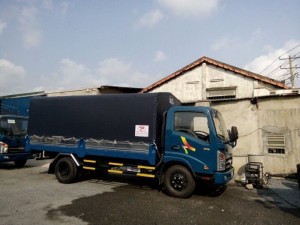 Xe tải veam vt260 thùng dài 6,2m