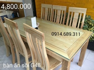 Bộ Bàn ăn gỗ sồi
