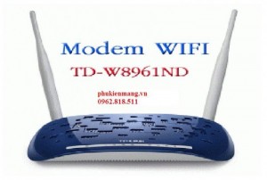 Modem WIFI TD-W8961N , 300Mb Wireless. Giá rẻ nhất thị trường