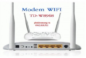 Modem WIFI TD-W8968 , 300Mb Wireless. giá rẻ nhất thị trường