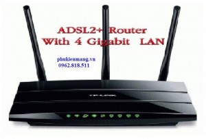 Modem WIFI TD-W8970 , 4 cổng Gigabit. giá rẻ nhất thị trường