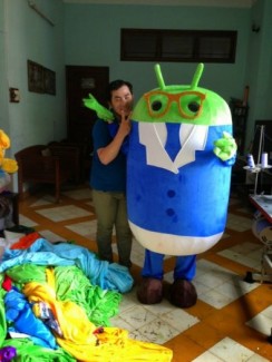 Nhận may Mascot, gấu bông theo nhu cầu thiết kế
