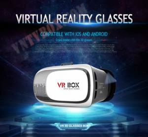 Kính thực tế ảo VR BOX Version 2 cho bạn Chơi game 3D, xem phim 3D... miễn chê