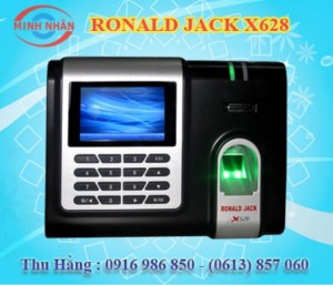 Máy chấm công Ronald Jack X628 Plus - lắp tại Nhơn Trạch Đồng Nai