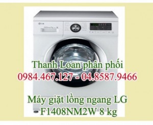 [ HÚT MẮT ] Với sản phẩm máy giặt lồng ngang LG 8 kg [ F1408NM2W ] ra mắt năm 2016 này